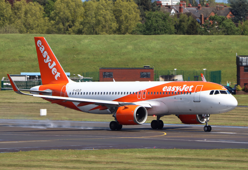 Photo of G-UZLD - EasyJet Airbus A320NEO at BHX on AeroXplorer Aviation Database