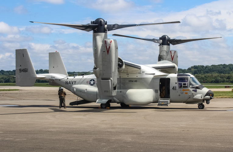 Photo of 169461 - USN - United States Navy Boeing CMV-22 Osprey at LUK on AeroXplorer Aviation Database