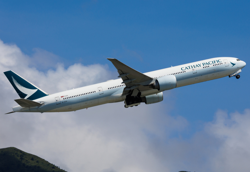 Photo of B-KQH - Cathay Pacific Boeing 777-300ER at HKG on AeroXplorer Aviation Database