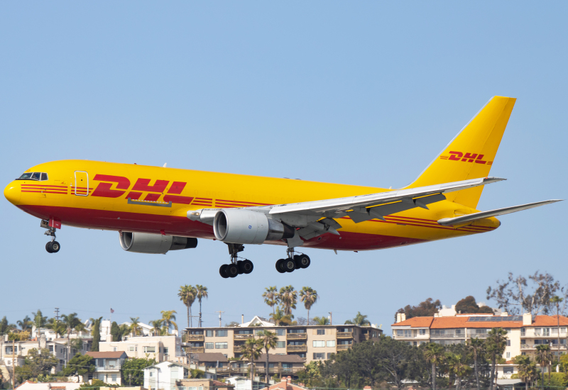 Photo of N783AX - DHL Boeing 767-200F at SAN on AeroXplorer Aviation Database