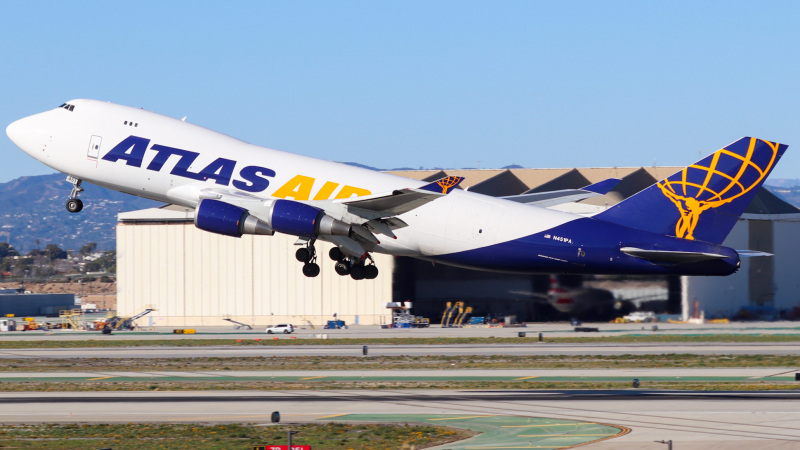 Photo of N451PA - Atlas Air Boeing 747-400F at LAX on AeroXplorer Aviation Database