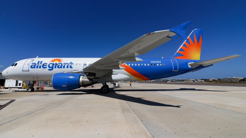 Photo of N283NV - Allegiant Air Airbus A320 at PIE on AeroXplorer Aviation Database