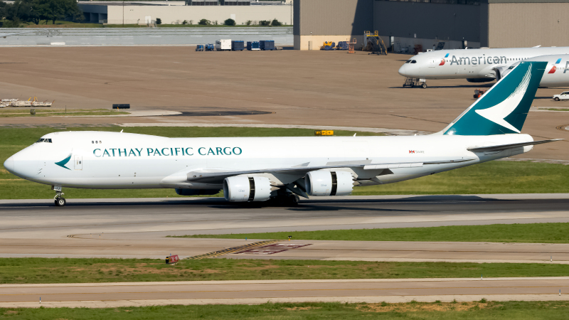 Photo of B-LJJ - Cathay Pacific Cargo Boeing 747-8F at DFW on AeroXplorer Aviation Database