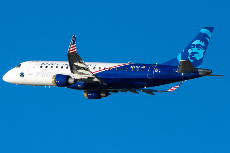 Photo of N651QX - Horizon Air Embraer E175 at SJC on AeroXplorer Aviation Database