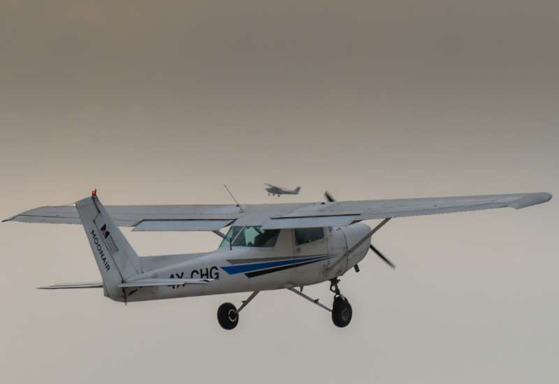 Photo of 4X-CHG - Moonair Cessna 152 at HRZ on AeroXplorer Aviation Database