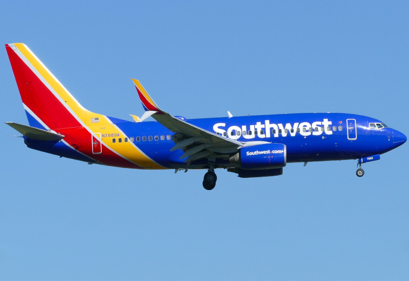 Photo of N7889A - Southwest Airlines Boeing 737-700 at AUS on AeroXplorer Aviation Database