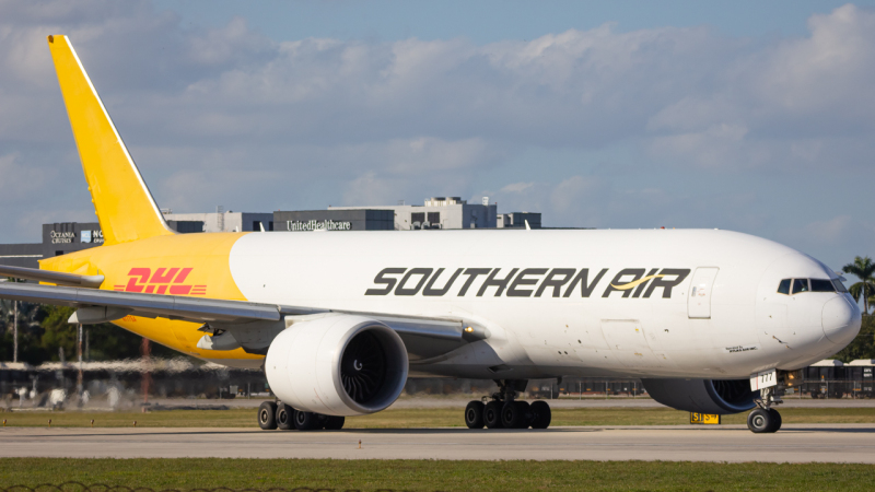 Photo of N777SA - Southern Air Cargo Boeing 777-F at MIA on AeroXplorer Aviation Database