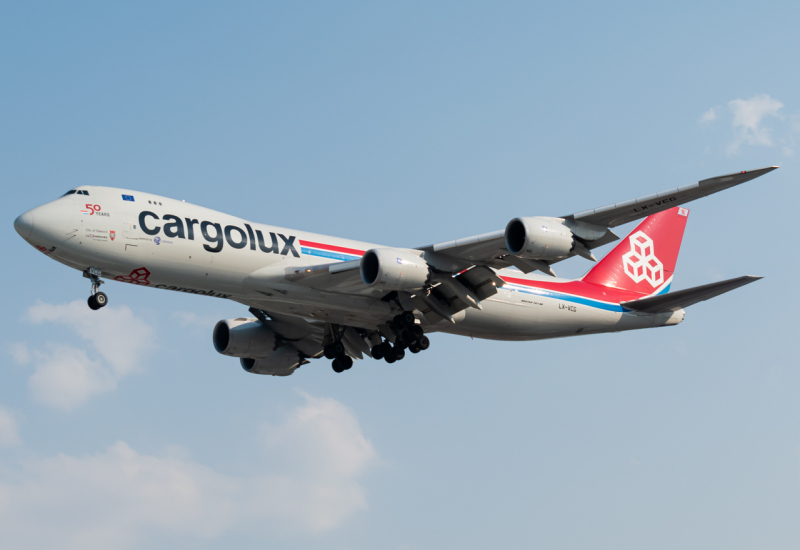 Photo of LX-VCG - CargoLux Boeing 747-8R7F at MEX on AeroXplorer Aviation Database