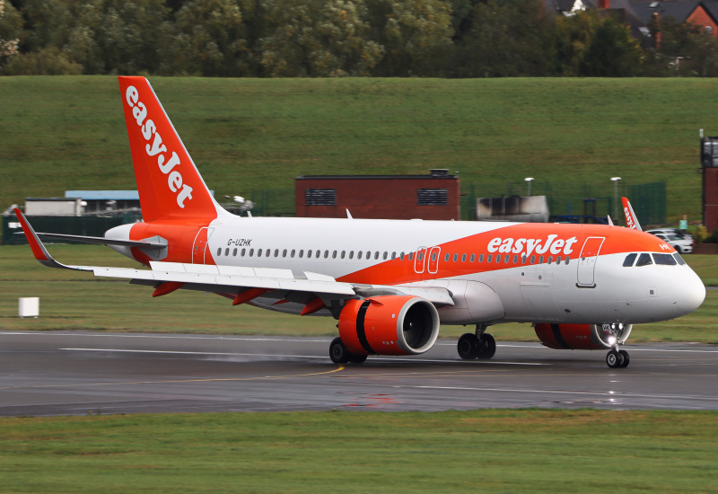 Photo of G-UZHK - EasyJet Airbus A320NEO at BHX on AeroXplorer Aviation Database