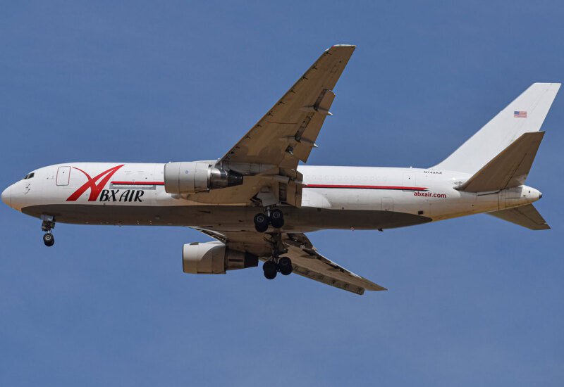 Photo of N749AX - ABX Air Boeing 767-200F at DEN on AeroXplorer Aviation Database