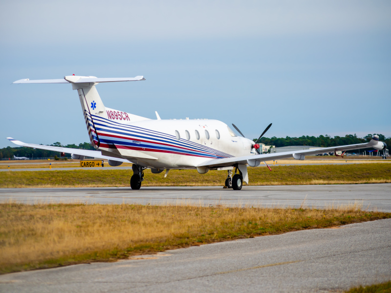 Photo of N895CR - PRIVATE Pilatus PC-12 at PNS on AeroXplorer Aviation Database