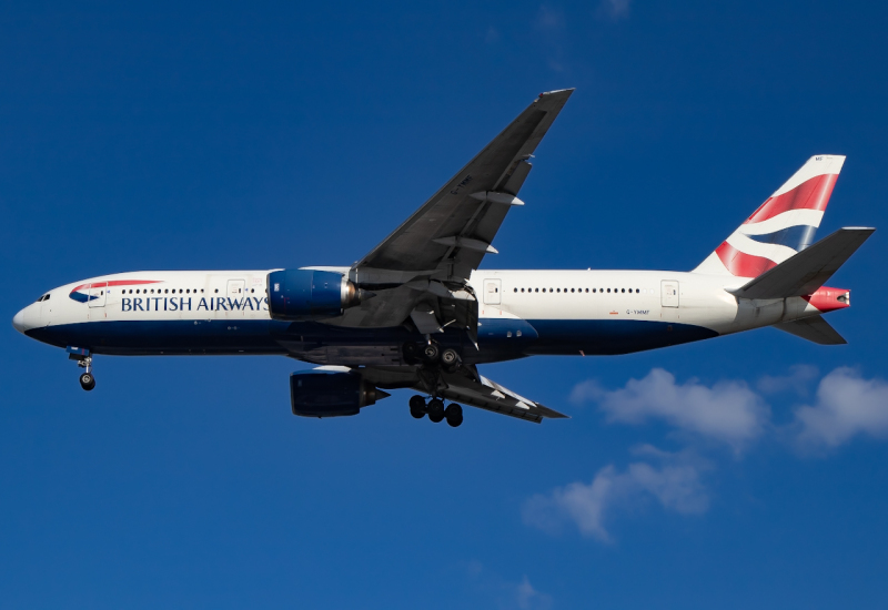 Photo of G-YMMF - British Airways Boeing 777-200 at TPA  on AeroXplorer Aviation Database