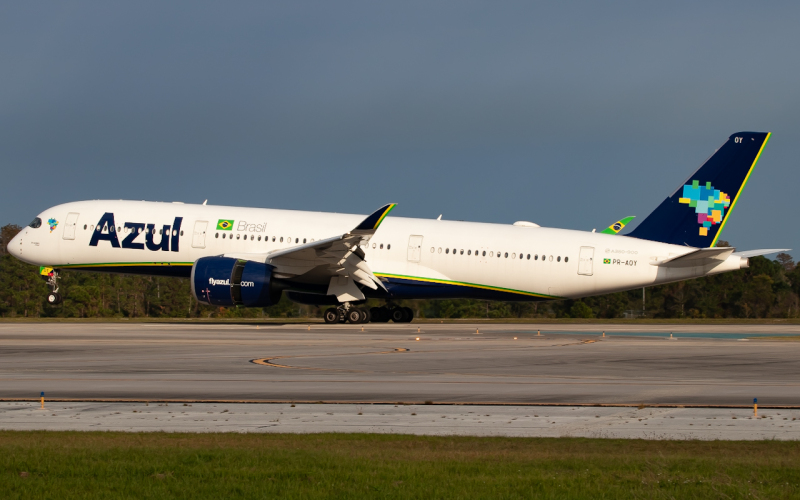 Photo of PR-AOY - Azul  Airbus A350-900 at MCO  on AeroXplorer Aviation Database