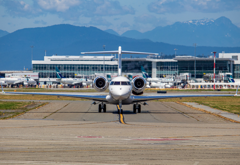 Photo of C-GCHG - London Air Services Bombardier Global 6000 at YVR on AeroXplorer Aviation Database