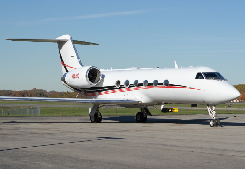 Photo of N154C - PRIVATE  Gulfstream IV at MGW on AeroXplorer Aviation Database