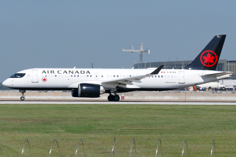 Photo of C-GTZS - Air Canada Airbus A220-300 at AUS on AeroXplorer Aviation Database