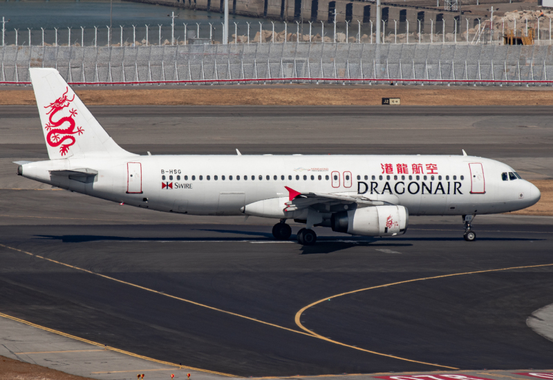 Photo of B-HSG - Cathay Dragon Airbus A320 at HKG on AeroXplorer Aviation Database