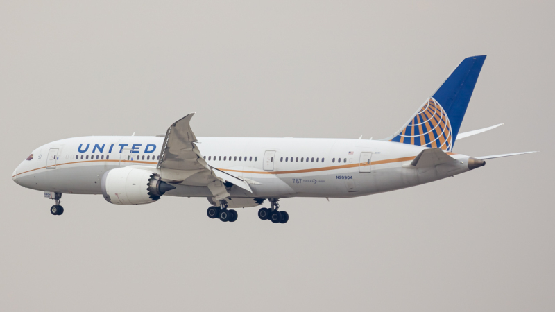 Photo of N20904 - United Airlines Boeing 787-8 at ORD on AeroXplorer Aviation Database
