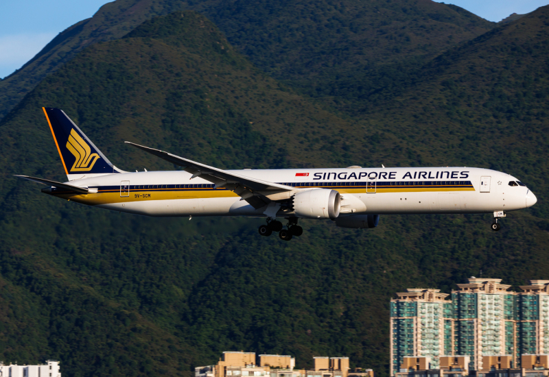 Photo of 9V-SCM - Singapore Airlines Boeing 787-10 at HKG on AeroXplorer Aviation Database