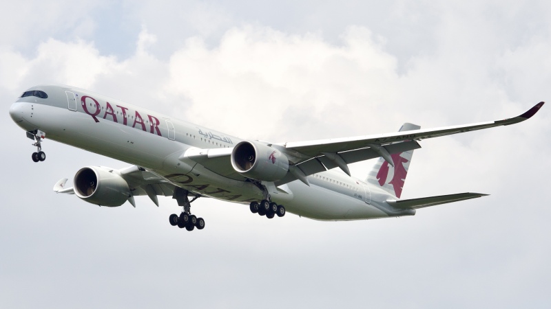 Photo of A7-ANQ - Qatar Airways Airbus A350-1000 at IAH on AeroXplorer Aviation Database