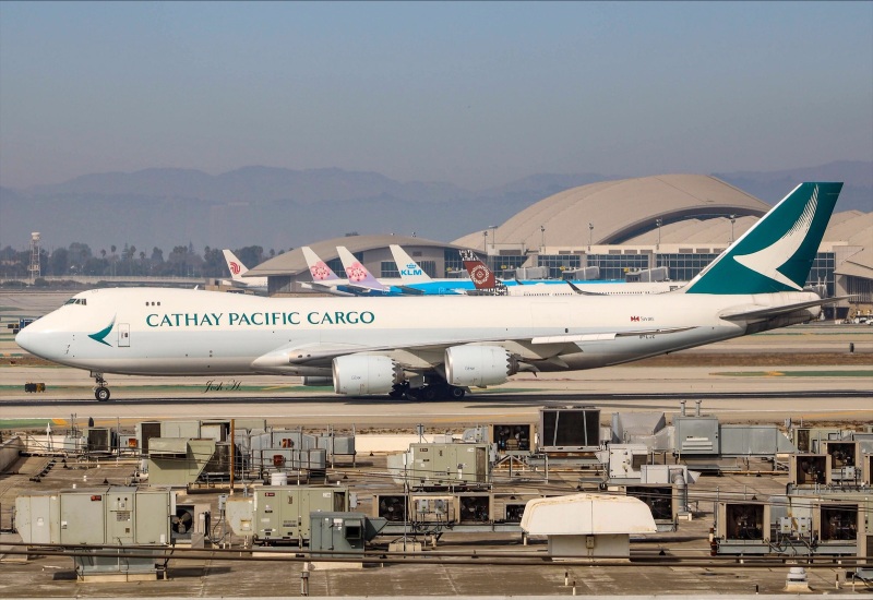 Photo of B-LJC - Cathay Pacific Cargo Boeing 747-8F at LAX on AeroXplorer Aviation Database