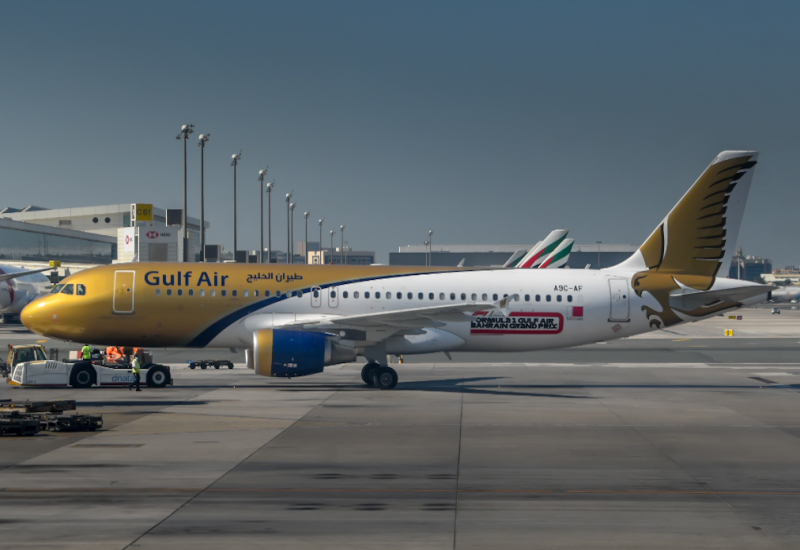 Photo of A9C-AF - Gulf Air Airbus A320 at DXB on AeroXplorer Aviation Database