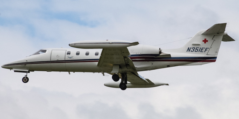 Photo of N351EF - PRIVATE Learjet 35 at LNS on AeroXplorer Aviation Database