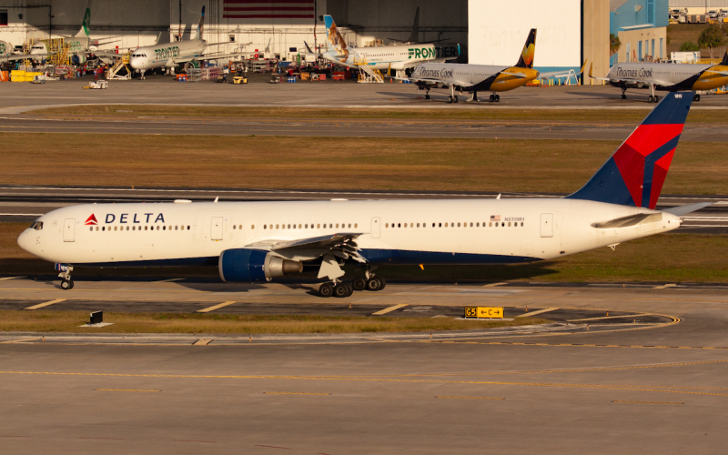 Photo of N839MH  - Delta Airlines Boeing 767-400 at TPA on AeroXplorer Aviation Database