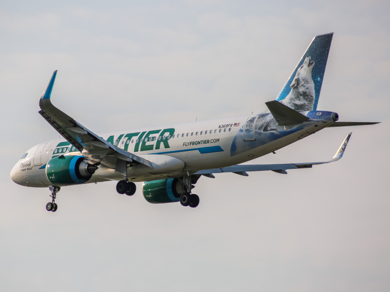 Photo of N369FR - Frontier Airlines Airbus A320NEO at BWI on AeroXplorer Aviation Database