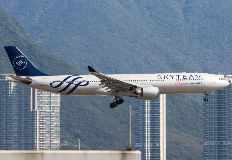 Photo of B-18311 - China Airlines Airbus A330-300 at HKG on AeroXplorer Aviation Database