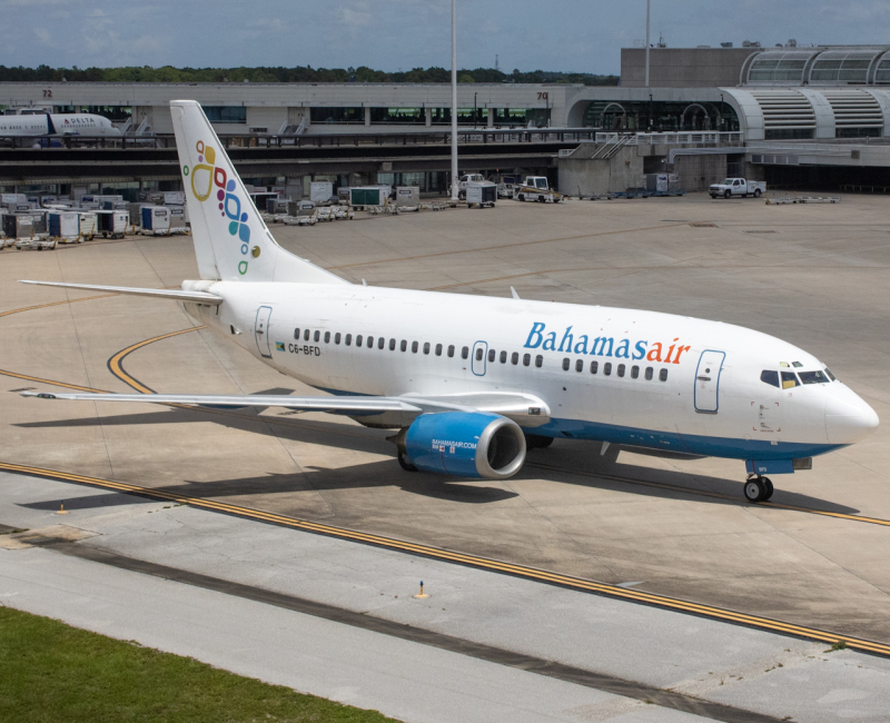 Photo of C6-BFD - Bahamasair Boeing 737-500 at MCO on AeroXplorer Aviation Database