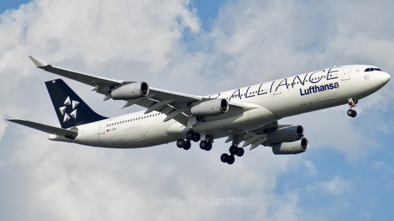 Photo of D-AIGN - Lufthansa Airbus A340-300 at SIN on AeroXplorer Aviation Database