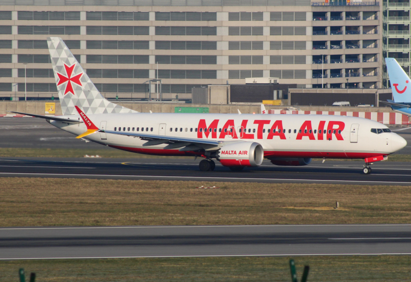 Photo of 9H-VUB - Air Malta Boeing 737 MAX 8 at BRU on AeroXplorer Aviation Database