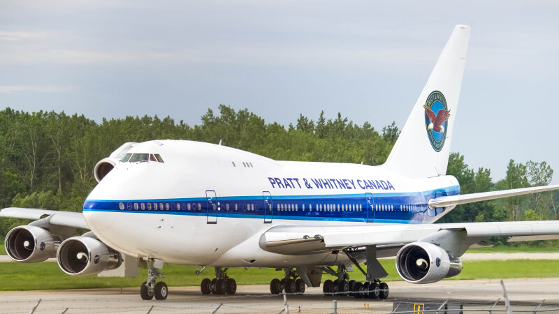 Photo of C-GTFF - Pratt and Whitney  Boeing 747SP at YMX on AeroXplorer Aviation Database