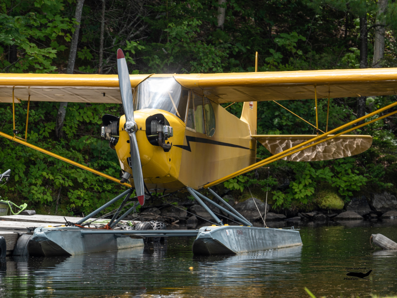 Photo of N2063M - PRIVATE Piper J3 cub at 21M on AeroXplorer Aviation Database