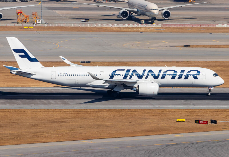 Photo of OH-LWD - Finnair Airbus A350-900 at HKG on AeroXplorer Aviation Database
