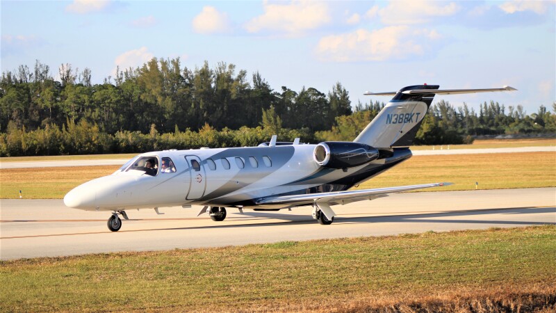 Photo of N388KT - PRIVATE Cessna Citation CJ2 at APF on AeroXplorer Aviation Database