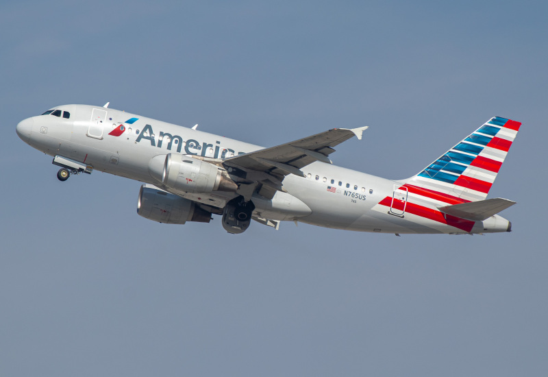 Photo of N765US - American Airlines Airbus A319 at LAX on AeroXplorer Aviation Database