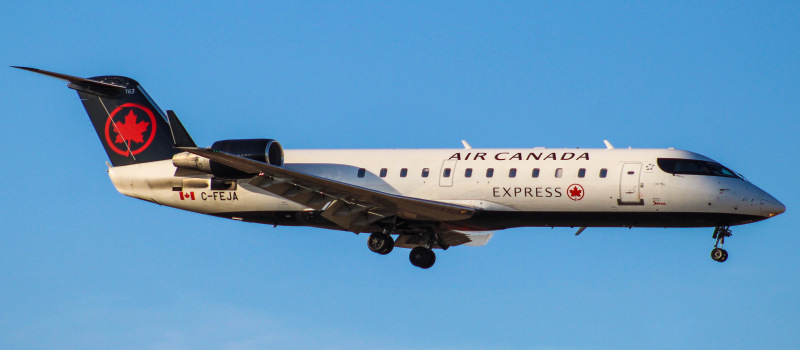 Photo of C-FEJA - Air Canada Express Mitsubishi CRJ-200 at PHL on AeroXplorer Aviation Database