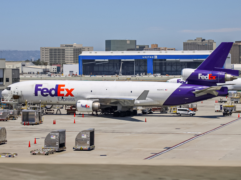 Photo of N604FE - FedEx McDonnell Douglas MD-11F at LAX on AeroXplorer Aviation Database