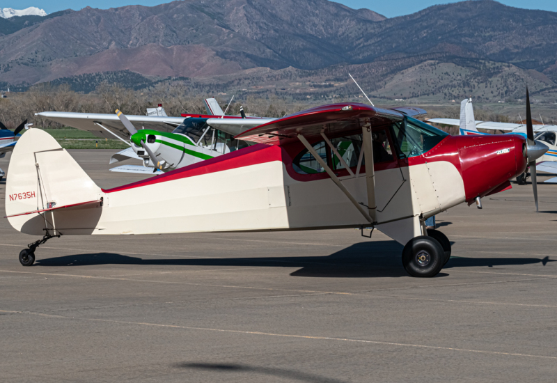 Photo of N7635H - PRIVATE Piper PA-12 at LMO on AeroXplorer Aviation Database