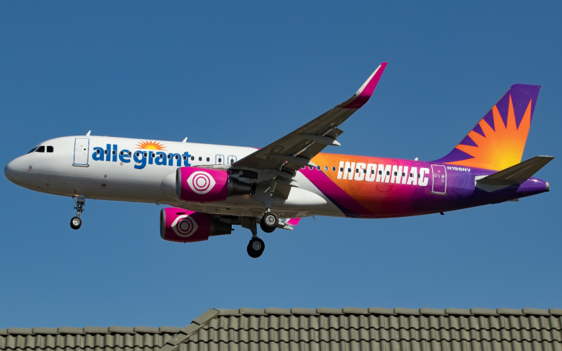 Photo of N198NV - Allegiant Air Airbus A320 at PIE on AeroXplorer Aviation Database