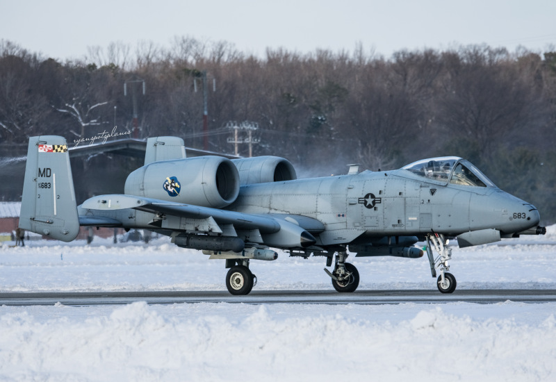 Photo of 78-0683 - USAF - United States Air Force Fairchild A-10 Thunderbolt at MTN on AeroXplorer Aviation Database