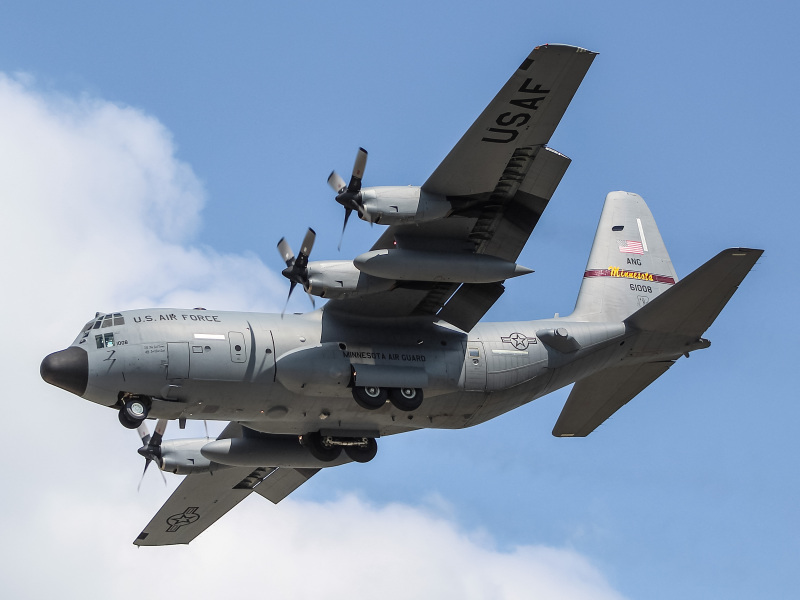 Photo of 96-1008 - USAF - United States Air Force Lockheed C-130H Hercules at MKE on AeroXplorer Aviation Database