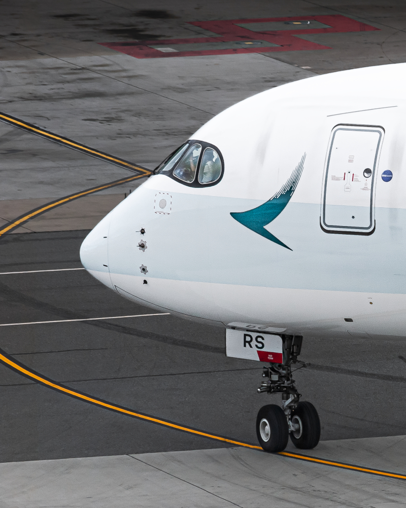 Photo of B-LRS - Cathay Pacific Airbus A350-900 at SFO on AeroXplorer Aviation Database