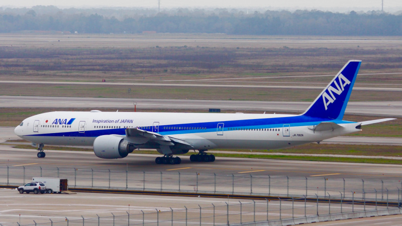 Photo of JA 780A - All Nippon Airways Boeing 777-300ER at IAH on AeroXplorer Aviation Database