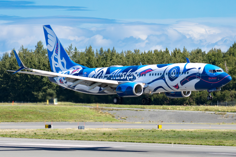 Photo of N559AS - Alaska Airlines Boeing 737-800 at ANC on AeroXplorer Aviation Database