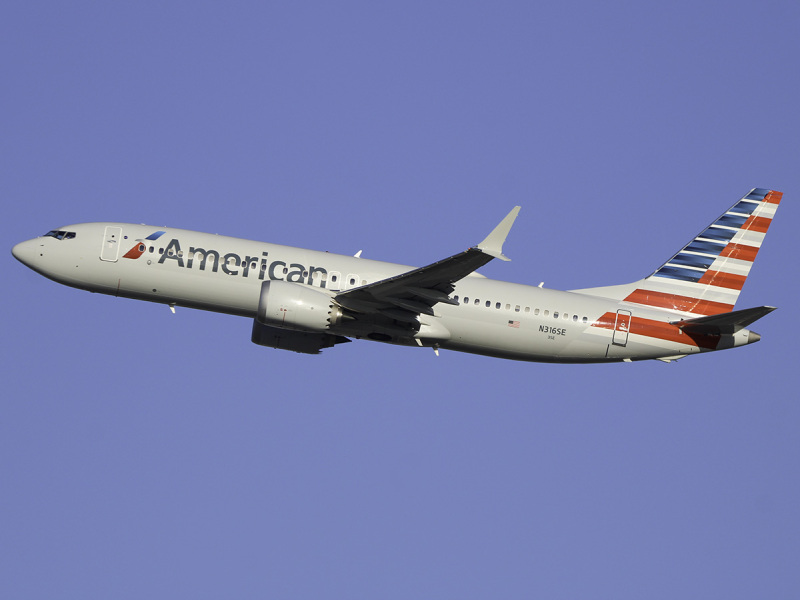 Photo of N316SE - American Airlines Boeing 737 MAX 8 at EWR on AeroXplorer Aviation Database