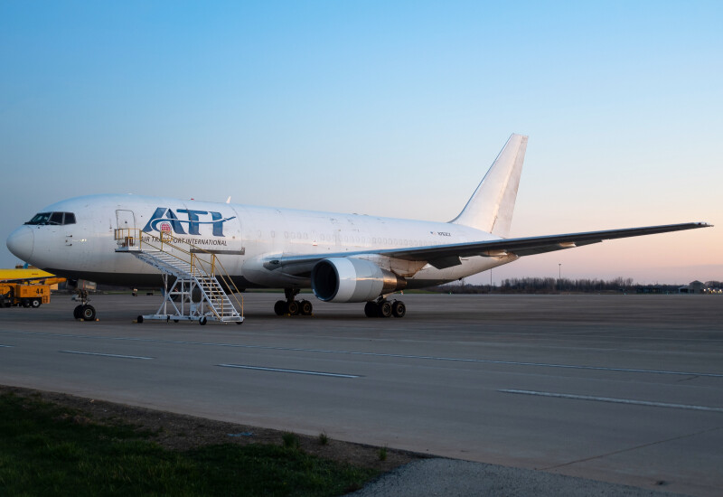 Photo of N763CK - Air Transport International Boeing 767-200F at ILN on AeroXplorer Aviation Database