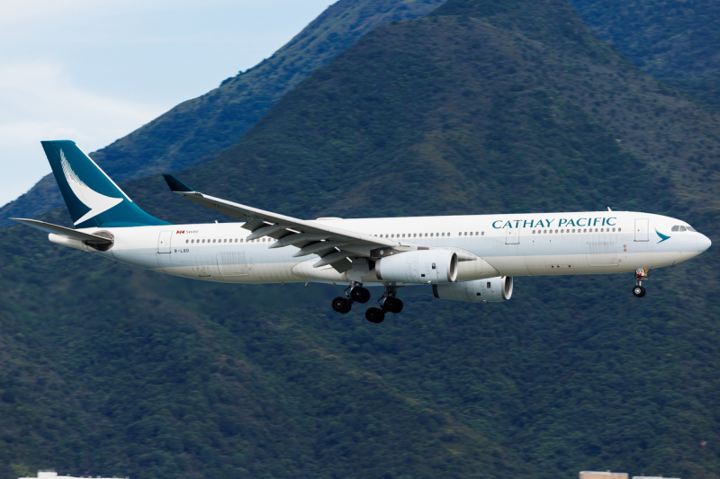 Photo of B-LBD - Cathay Pacific Airbus A330-300 at HKG on AeroXplorer Aviation Database